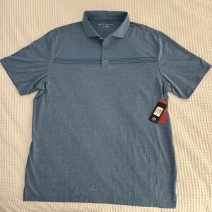 Men's Travis Mathew Blue Polo